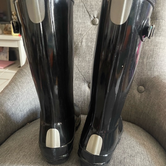 Hunter Classic Black kids Waterproof Boots - Picture 2 of 3